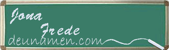 Jona Frede Visitenkarte